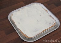 sernik orzechowy przekładaniec ciasto orzechowo serowe