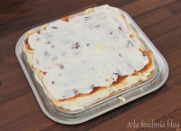 sernik orzechowy przekładaniec ciasto orzechowo serowe